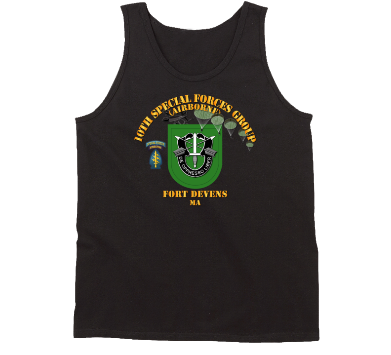 Sof - 10th Sfg - Ft Devens Ma Tanktop