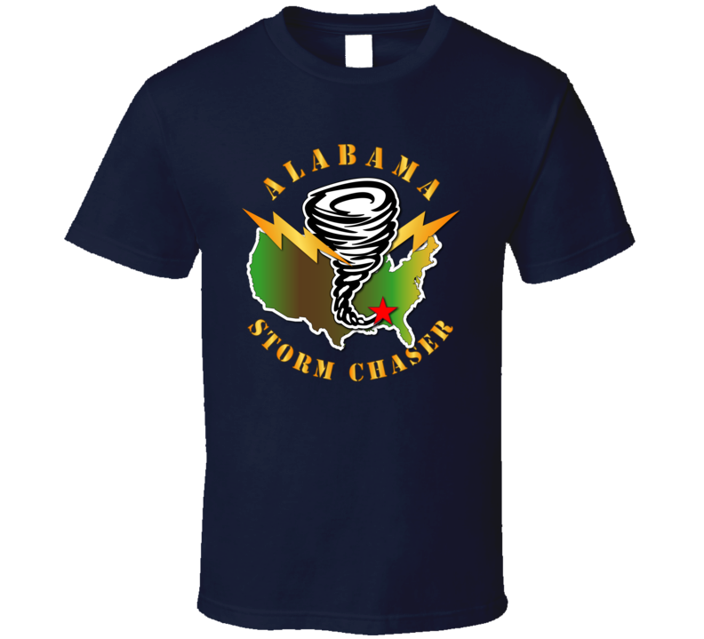 Storm Chaser - Alabama 1 T Shirt