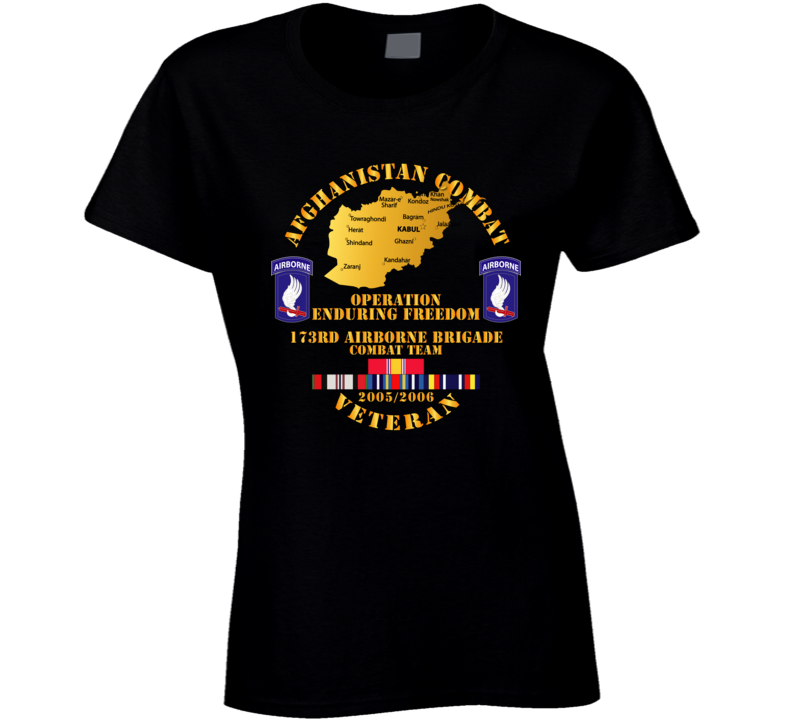 Army - Afghanistan Vet  - 173rd Airborne Bde - Oef - 2005 T Shirt