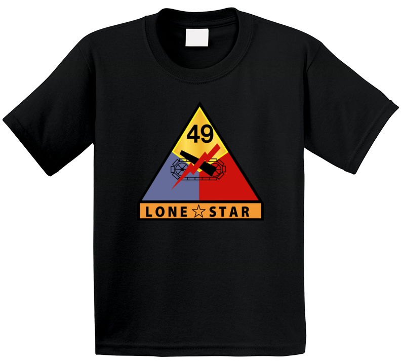Army - 49th Armored Division - Lone Star Wo Txt Kids