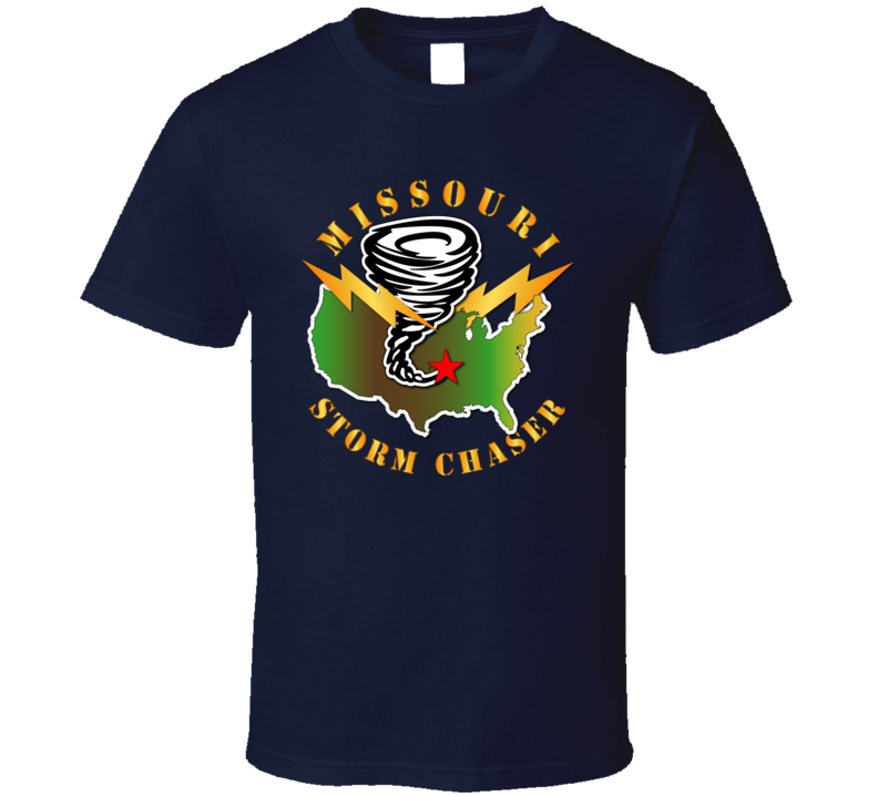 Storm Chaser - Missouri 1 T Shirt