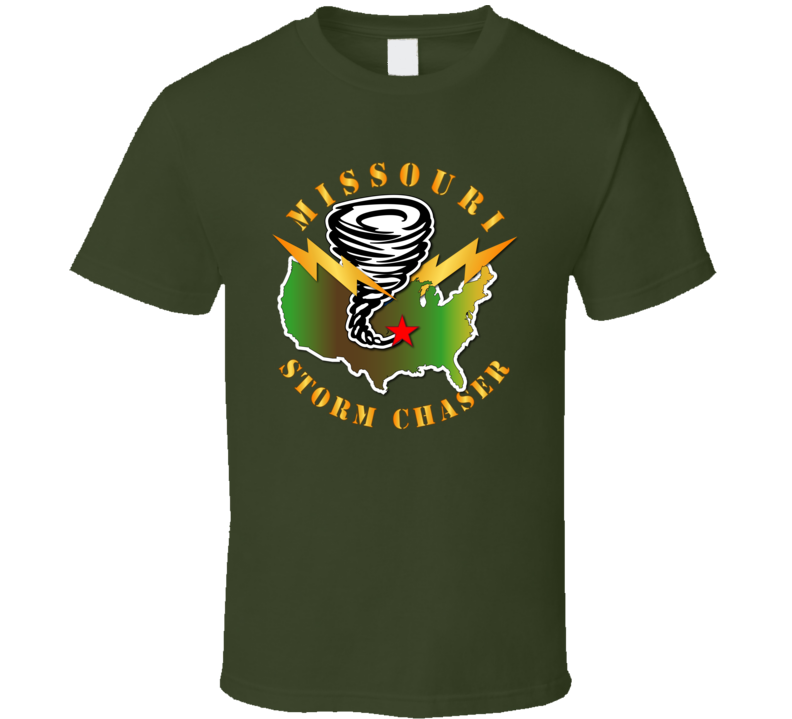 Storm Chaser - Missouri 1 T Shirt