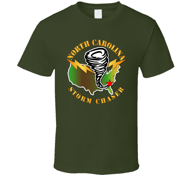 Storm Chaser - North Carolina 1 T Shirt