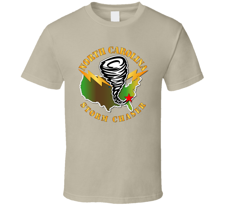 Storm Chaser - North Carolina 1 T Shirt