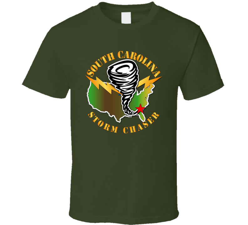 Storm Chaser - South Carolina 1 T Shirt