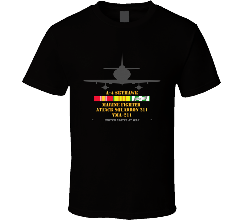 Usmc - A-4 Skyhawk - Vma 211 W Vn Svc T Shirt