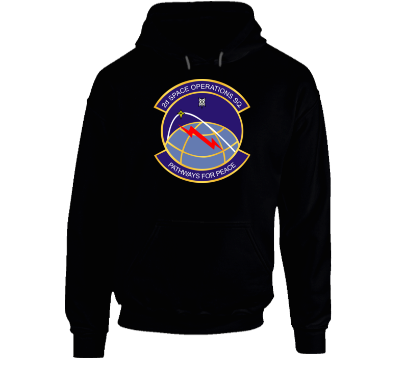 USAF 2d Space Operations Squadron wo Txt Hoodie