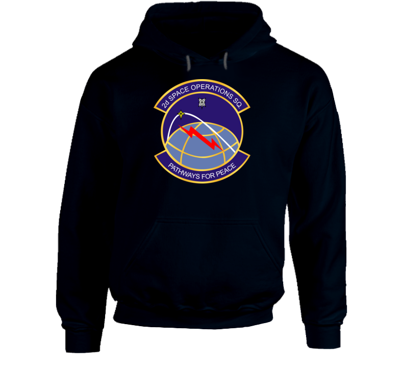 USAF 2d Space Operations Squadron wo Txt Hoodie
