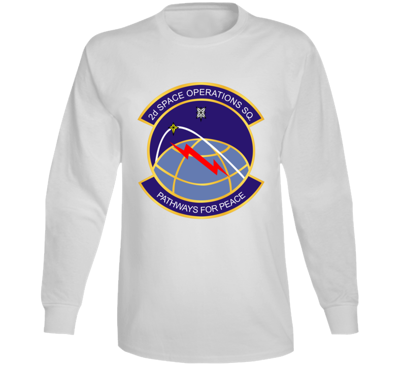 USAF 2d Space Operations Squadron wo Txt Long Sleeve