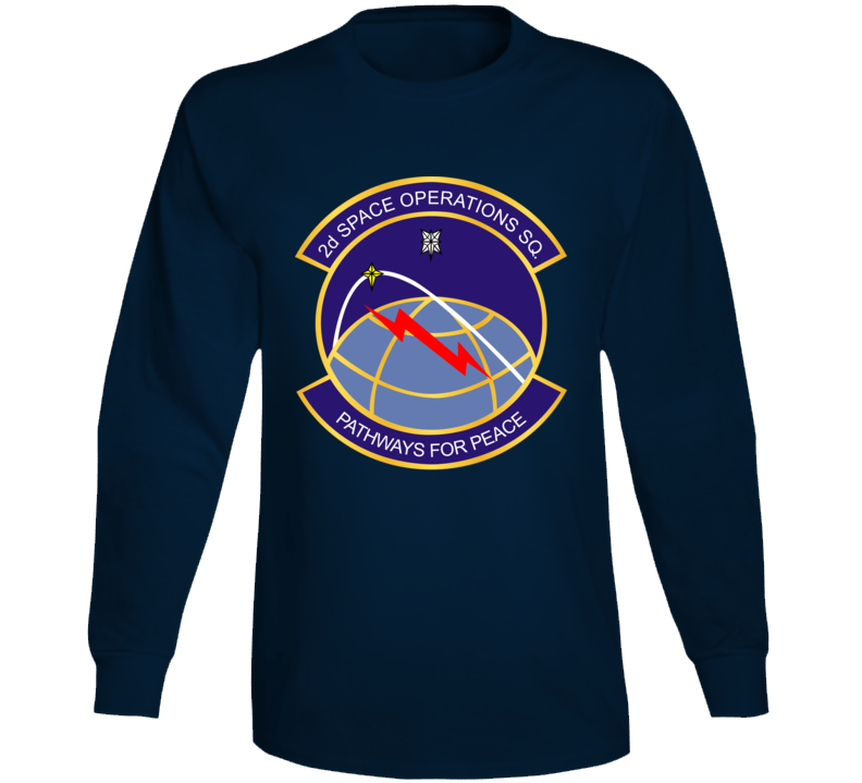 USAF 2d Space Operations Squadron wo Txt Long Sleeve