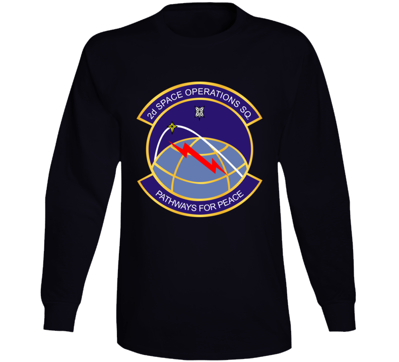 USAF 2d Space Operations Squadron wo Txt Long Sleeve