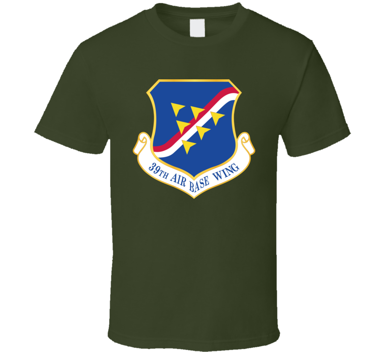 USAF 39th Airbase Wing wo Txt T Shirt