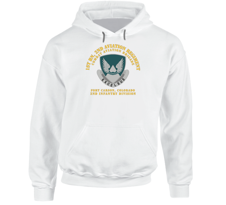 Army - 1st Bn 2nd Avn Regiment  - Cab - 2id - Ft Carson Colorado Hoodie