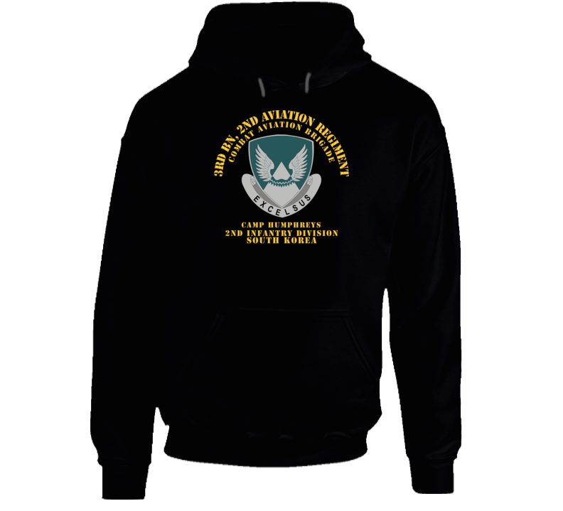 Army - 3rd Bn 2nd AVN Regiment  - CAB - 2ID - Camp Humphreys - ROK Hoodie