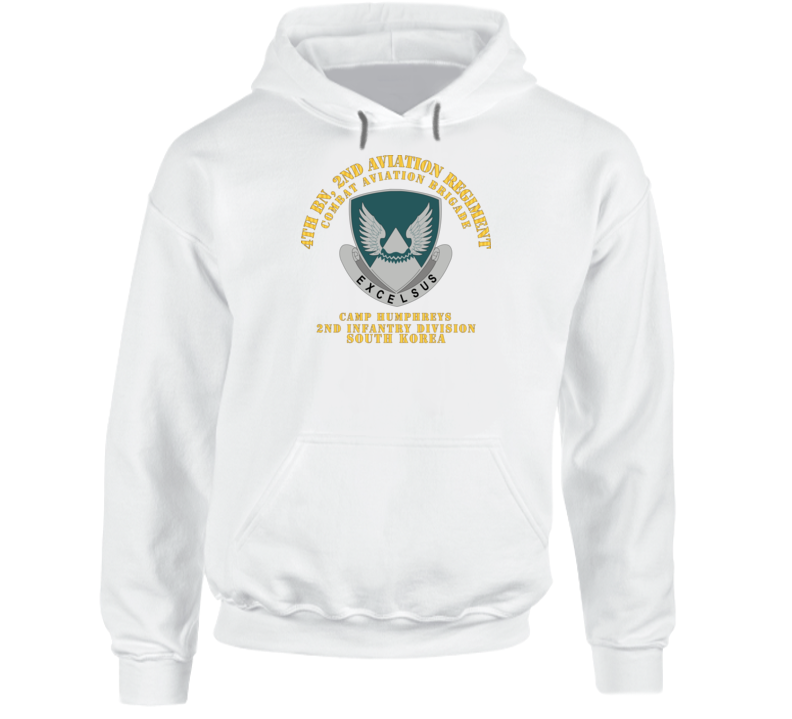 Army - 4th Bn 2nd AVN Regiment  - CAB - 2ID - Camp Humphreys - ROK Hoodie