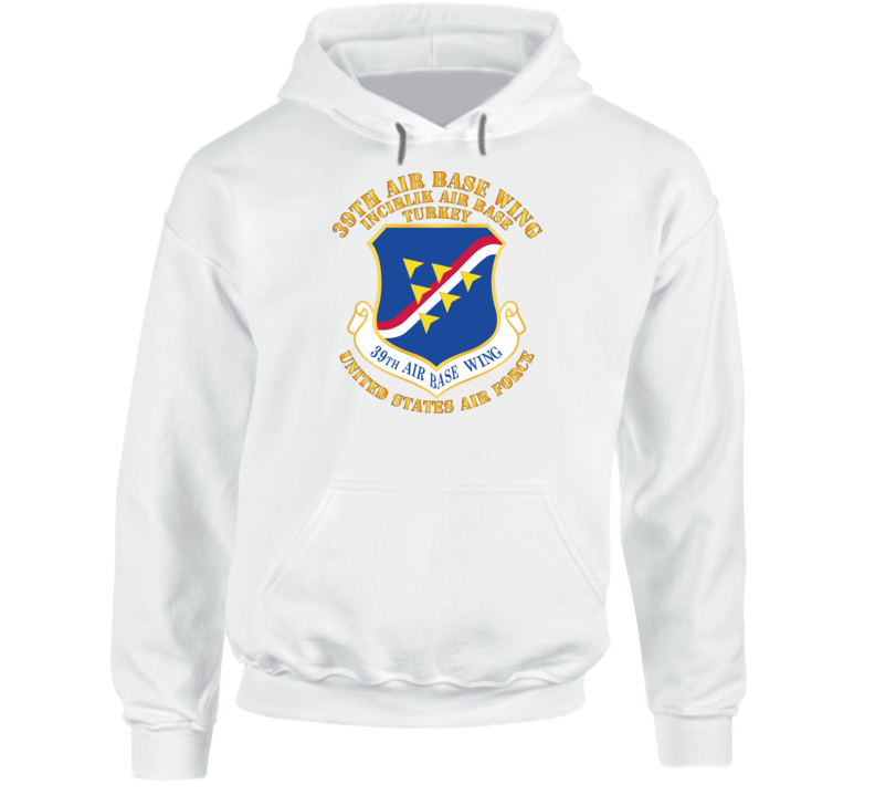 USAF - 39th Airbase Wing - 3rd AF - Incirlik Air Base - Turkey Hoodie