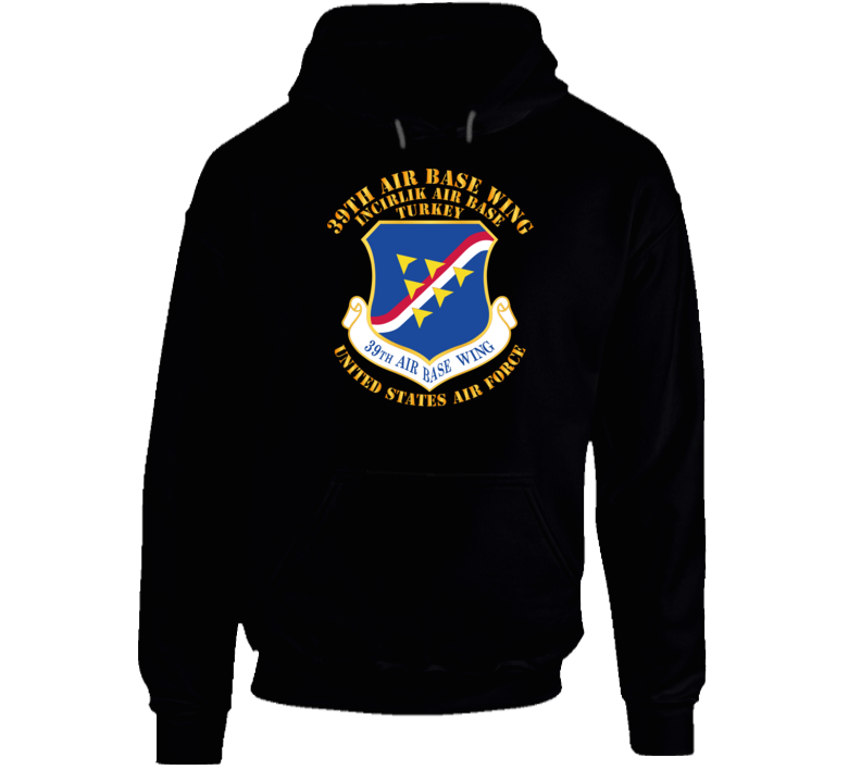 USAF - 39th Airbase Wing - 3rd AF - Incirlik Air Base - Turkey Hoodie
