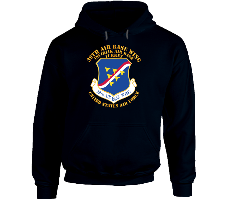 USAF - 39th Airbase Wing - 3rd AF - Incirlik Air Base - Turkey Hoodie