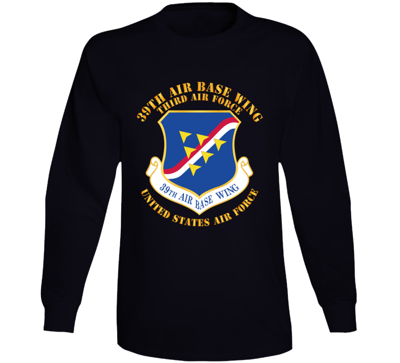 USAF - 39th Airbase Wing - 3rd AF  Long Sleeve