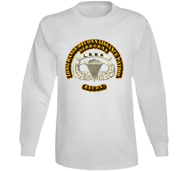 Sof - Airborne Badge - Lrrp1 Long Sleeve