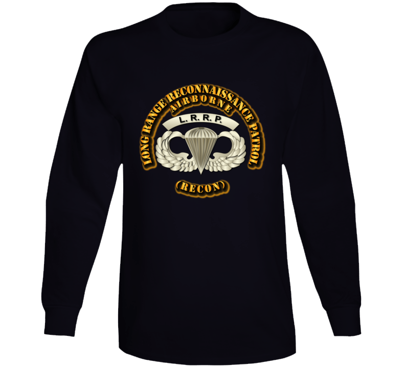 Sof - Airborne Badge - Lrrp1 Long Sleeve
