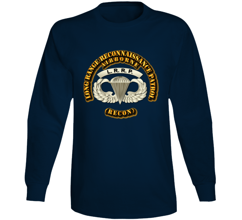 Sof - Airborne Badge - Lrrp1 Long Sleeve