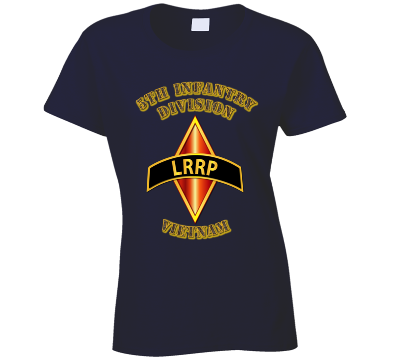 Emblem - 5th Infantry Division - Lrrp - Vietnam Ladies