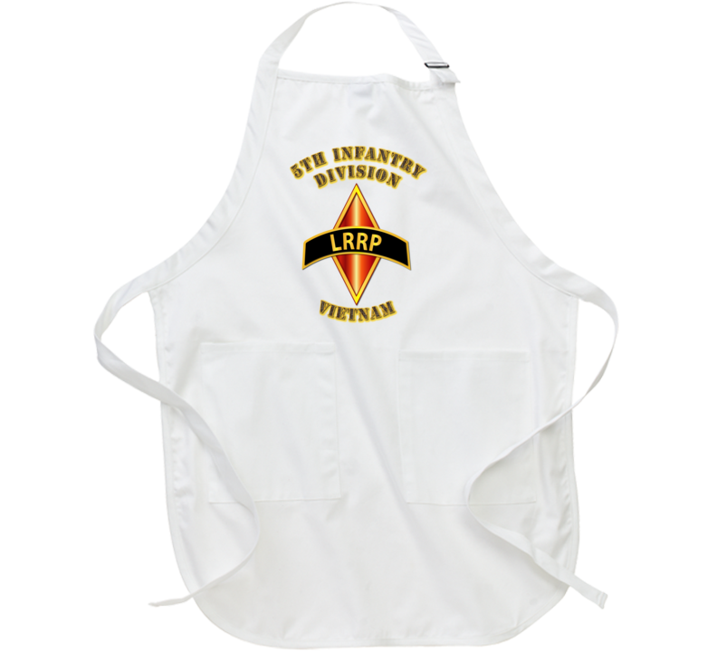 Emblem - 5th Infantry Division - Lrrp - Vietnam Apron