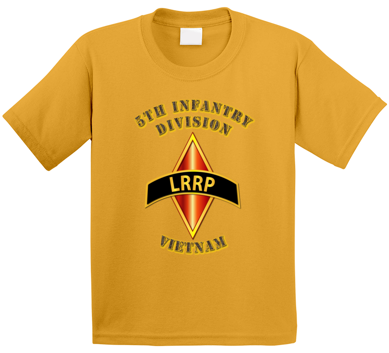 Emblem - 5th Infantry Division - Lrrp - Vietnam Kids