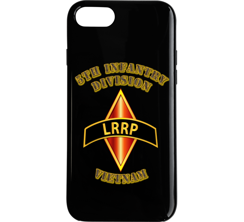 Emblem - 5th Infantry Division - Lrrp - Vietnam Phone Case