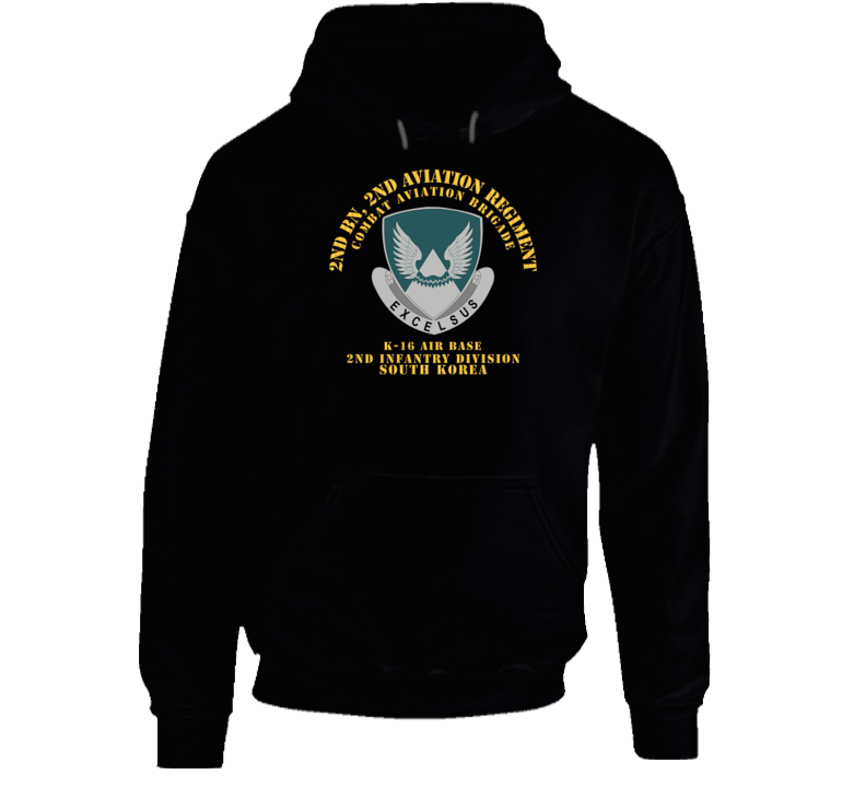 Army - 2nd Bn 2nd Avn Regiment  - Cab - 2id - K16 Airbase - Rok Hoodie