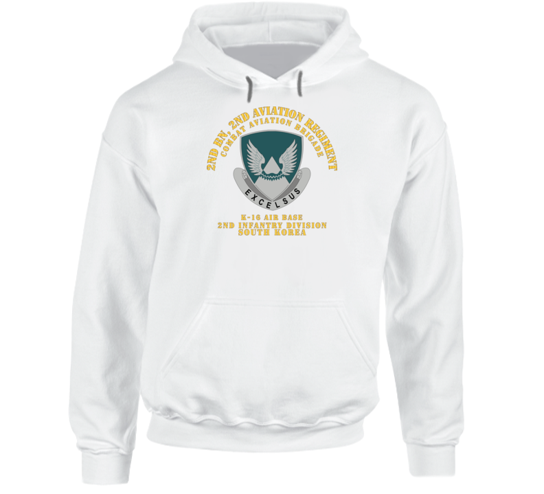 Army - 2nd Bn 2nd Avn Regiment  - Cab - 2id - K16 Airbase - Rok Hoodie