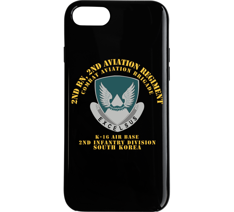 Army - 2nd Bn 2nd Avn Regiment  - Cab - 2id - K16 Airbase - Rok Phone Case