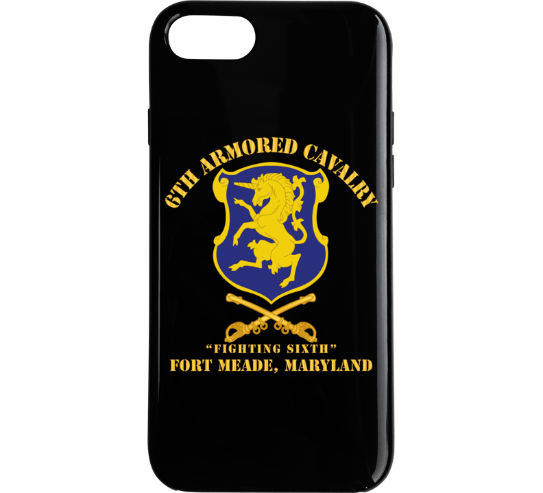 Army - 6th Acr W Cav Br Ft Meade Maryland Phone Case