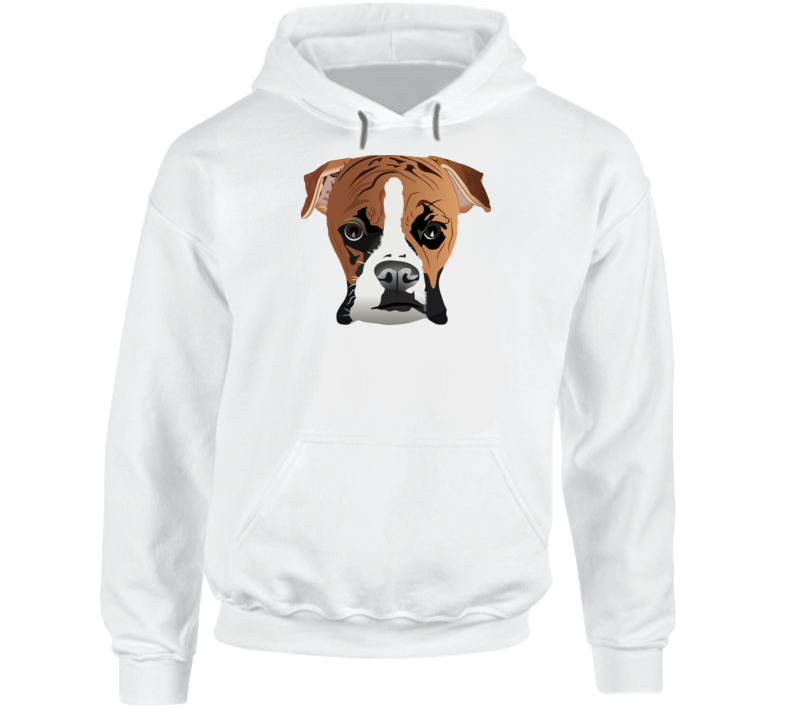  Dog - Dog Face Hoodie