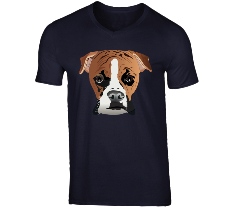  Dog - Dog Face V-neck