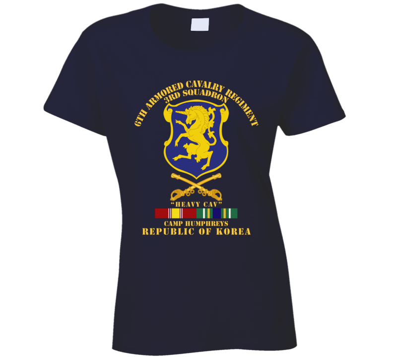 Army - 3rd Sqdrn 6th Acr W Cav Br Camp Humphreys W Kr Svc Ladies