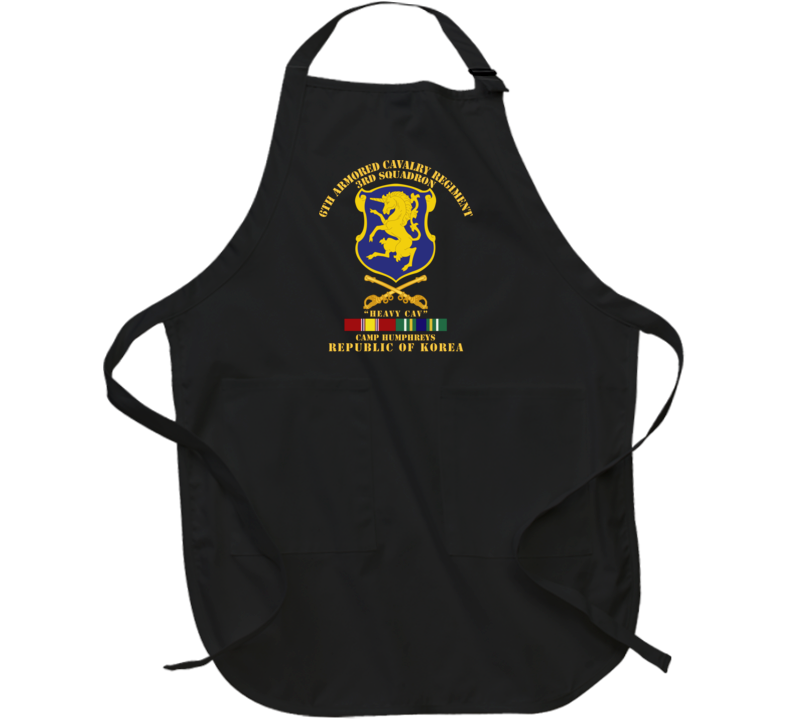 Army - 3rd Sqdrn 6th Acr W Cav Br Camp Humphreys W Kr Svc Apron