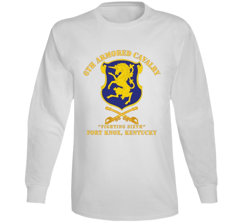 Army - 6th Acr W Cav Br  Ft Knox Kentucky Long Sleeve