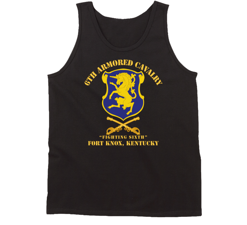 Army - 6th Acr W Cav Br  Ft Knox Kentucky Tanktop