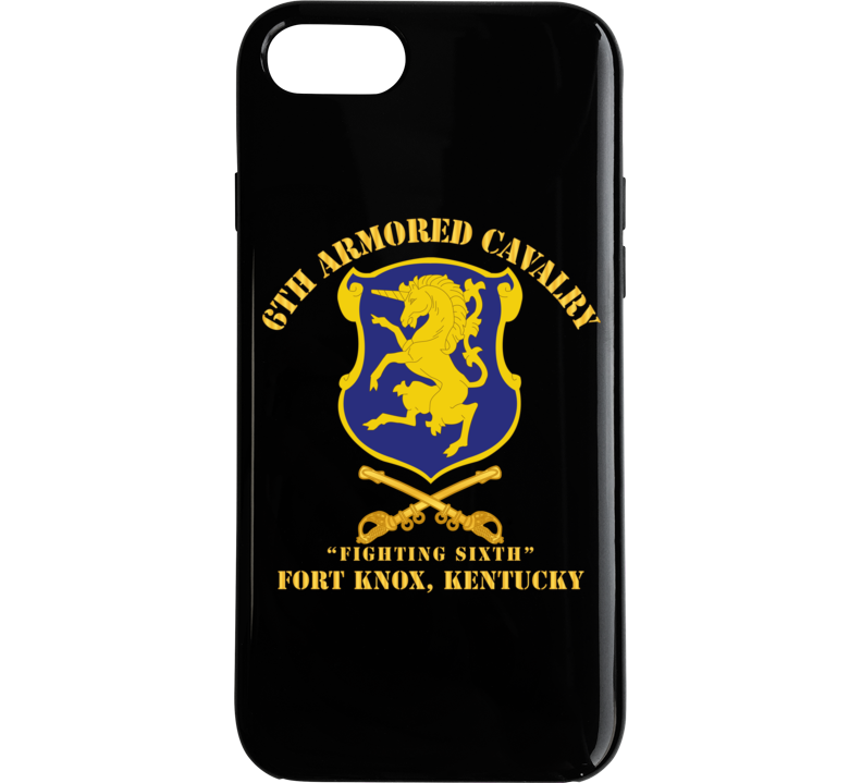 Army - 6th Acr W Cav Br  Ft Knox Kentucky Phone Case