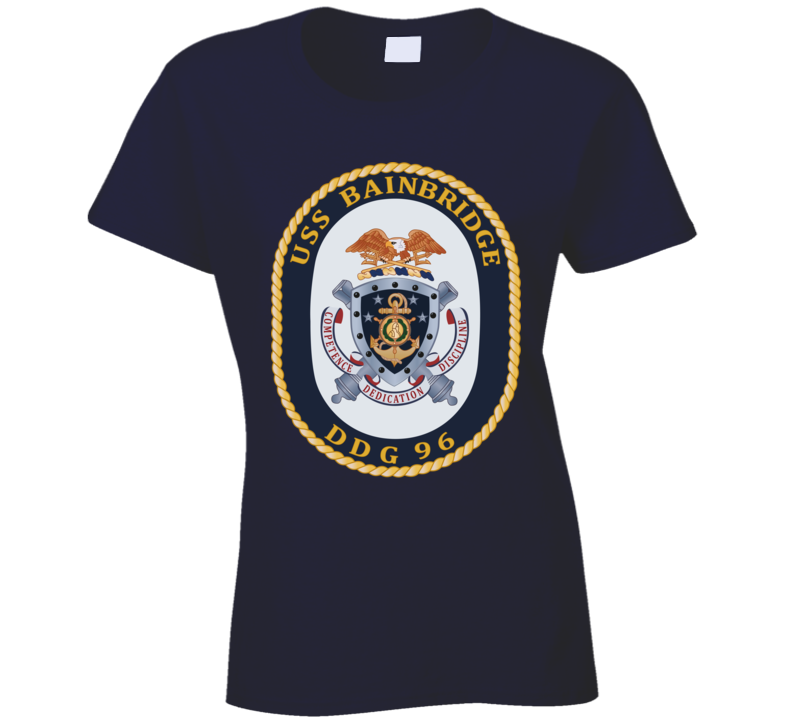 Navy - Uss Bainbridge (ddg-96) Wo Txt Ladies