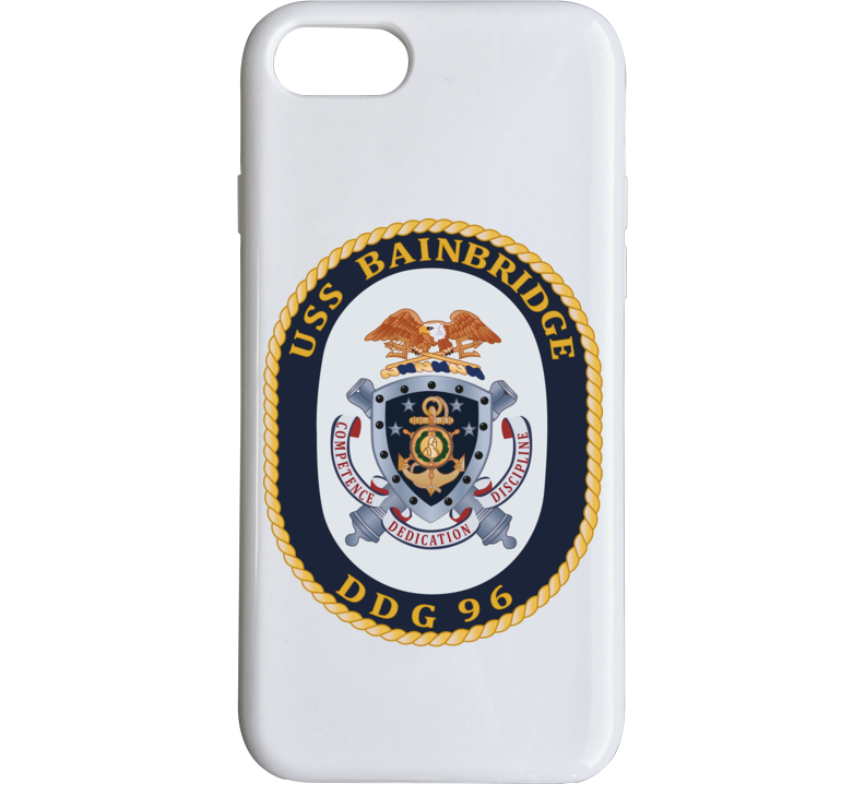 Navy - Uss Bainbridge (ddg-96) Wo Txt Phone Case