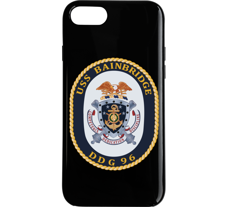 Navy - Uss Bainbridge (ddg-96) Wo Txt Phone Case