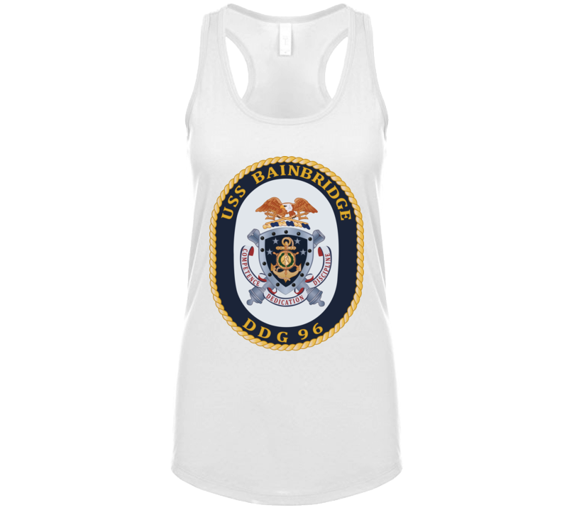 Navy - Uss Bainbridge (ddg-96) Wo Txt T Shirt