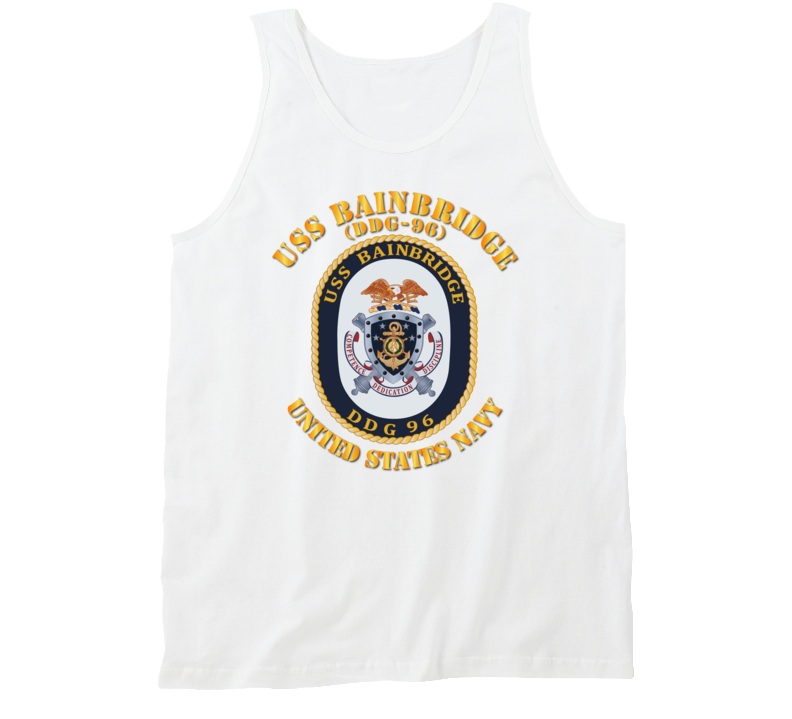 Navy - Uss Bainbridge (ddg-96) Tanktop