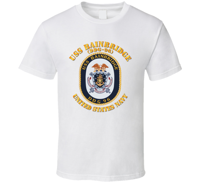 Navy - Uss Bainbridge (ddg-96) T Shirt