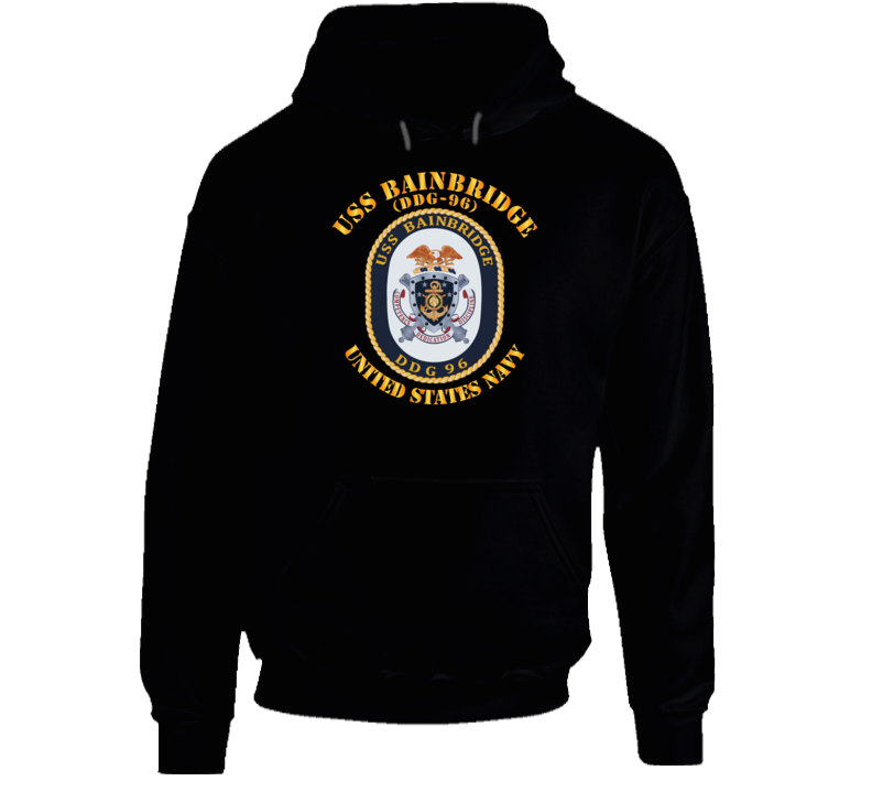 Navy - Uss Bainbridge (ddg-96) Hoodie