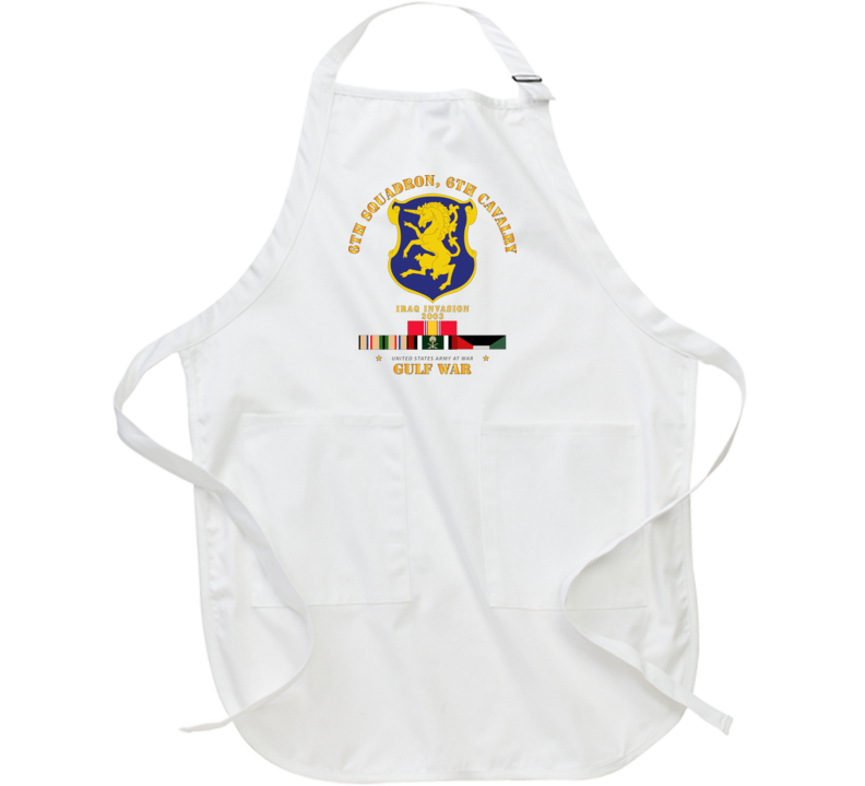 Army - 6th Sqdrn - 6th Cav Gulf War W Svc Apron