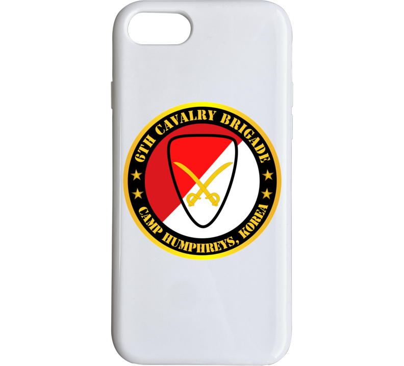 Army - 6th Cavalry Brigade Camp Humphreys Korea Phone Case